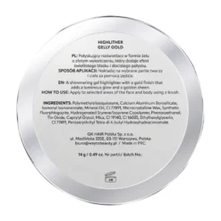 TULI LABS Highlighter Gelly Gold rozświetlacz do twarzy 14g