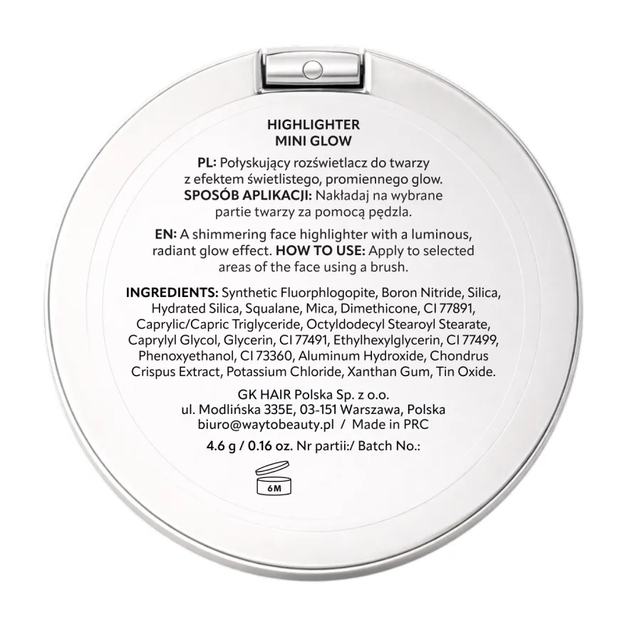 TULI LABS Highlighter Mini Glow rozświetlacz do twarzy 4,6g