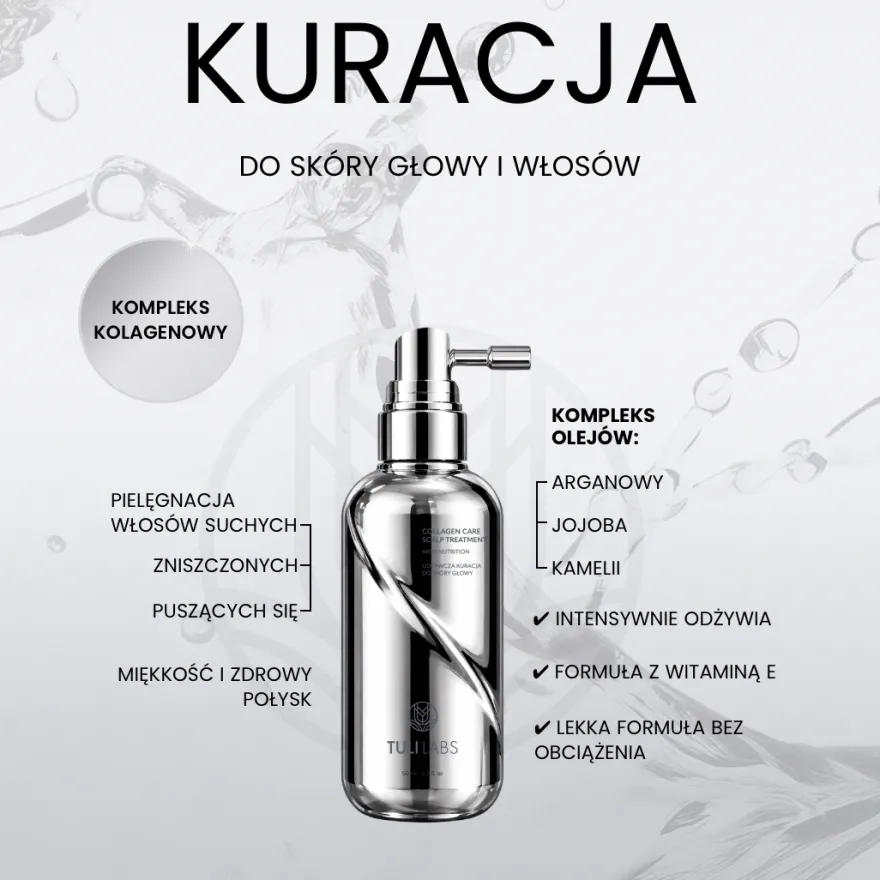 TULI LABS High Nutrition odżywcza kuracja do skóry głowy 50ml