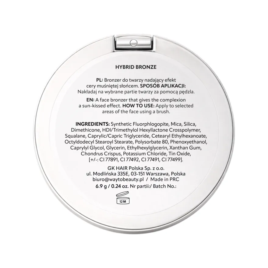 TULI LABS Hybrid Bronze bronzer do twarzy 6,9g
