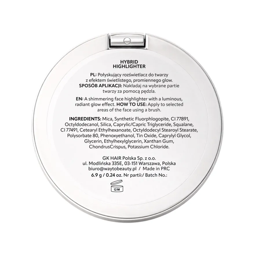 TULI LABS Hybrid Highlighter rozświetlacz do twarzy 6,9g