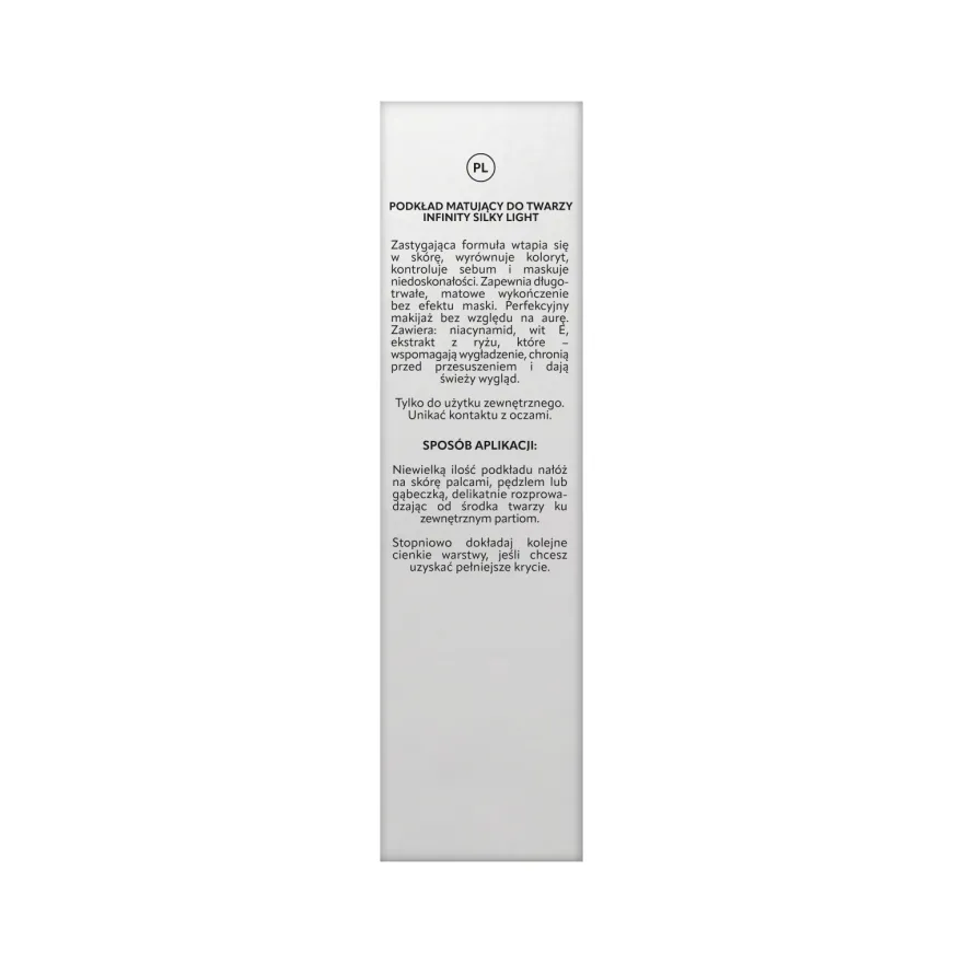 TULI LABS Infinity Silky Light podkład do twarzy 30ml