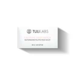 TULI LABS kofeinowe płatki pod oczy 60szt