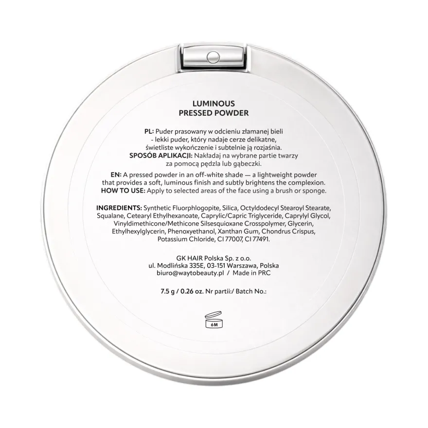 TULI LABS Luminous Pressed Powder puder do twarzy 7,5g