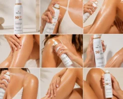 TULI LABS mgiełka ochronna SPF50 UV do twarzy, ciała i makijażu – 150ml XXL