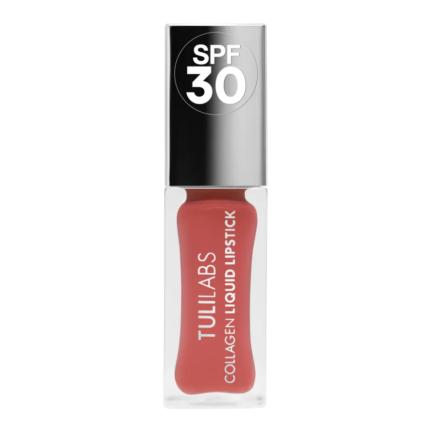 TULI LABS zestaw (kredka do ust 02, pomadka kolagenowa SPF30 Pure Nude 11ml, olejek do ust SPF50 Pinky Mood 7ml)
