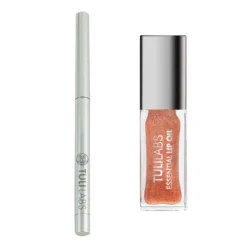 TULI LABS zestaw (kredka do ust 03, olejek do ust Amber Sparkle 7ml)