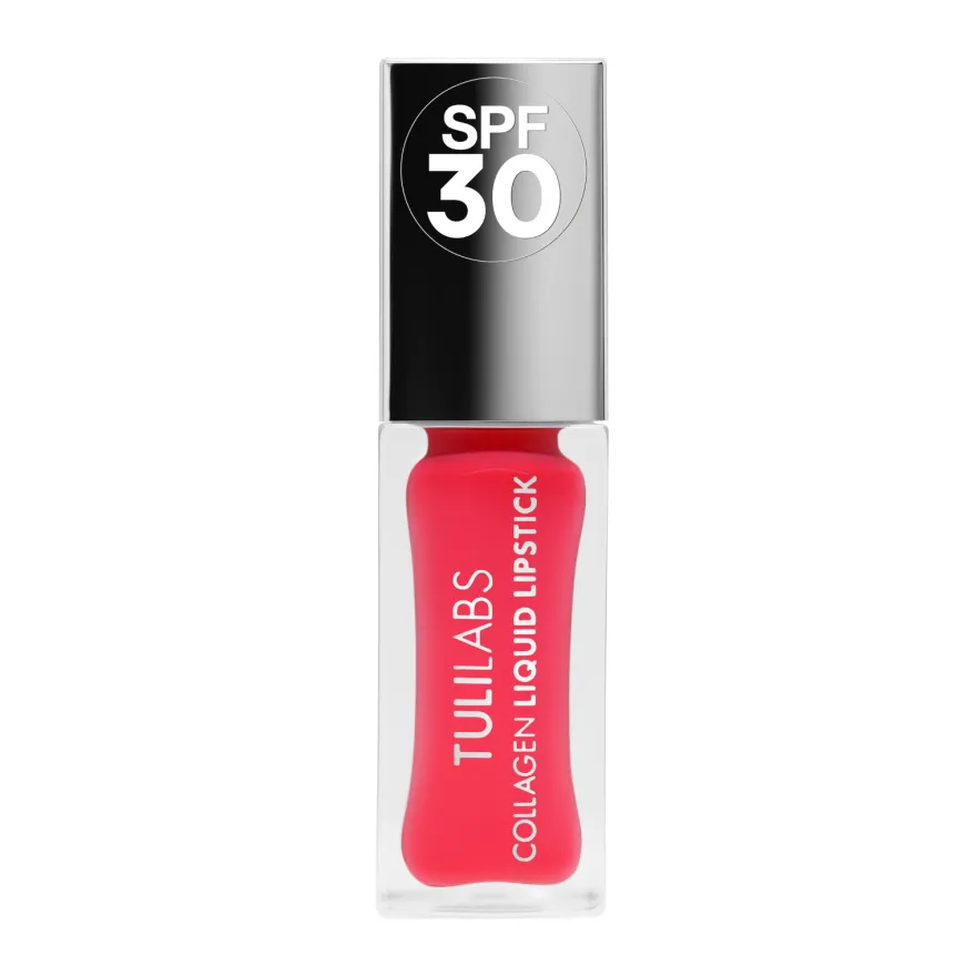 TULI LABS zestaw (kredka do ust 04, pomadka kolagenowa SPF30 Coral Pink 11ml)