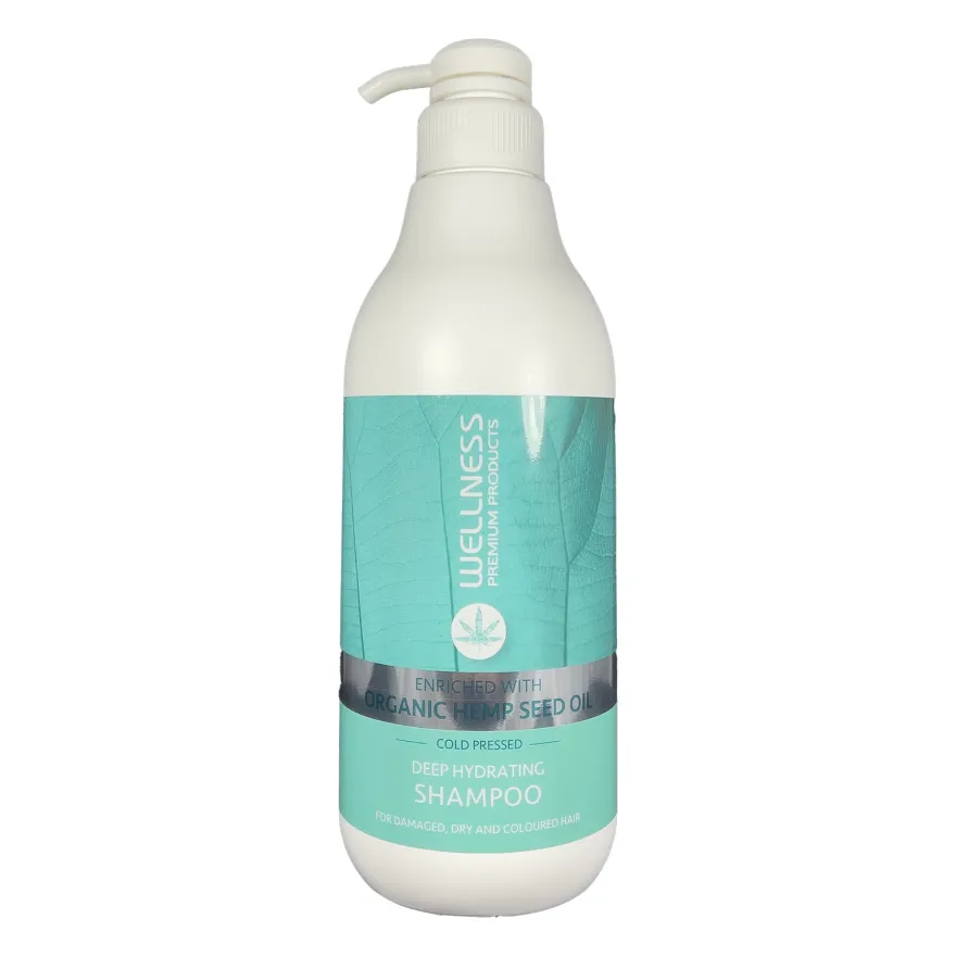 WELLNESS PREMIUM PRODUCTS Deep Hydrating szampon głęboko nawilżający do włosów 1000ml
