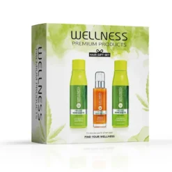 WELLNESS PREMIUM PRODUCTS Intensive zestaw nawilżający do włosów (szampon 500ml | odżywka 500ml | serum 100ml)