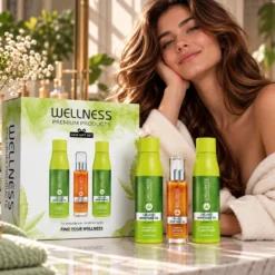 WELLNESS PREMIUM PRODUCTS Intensive zestaw nawilżający do włosów (szampon 500ml | odżywka 500ml | serum 100ml)