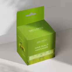 WELLNESS PREMIUM PRODUCTS masażer do włosów i skóry głowy - zielony