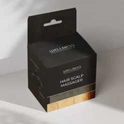 WELLNESS PREMIUM PRODUCTS masażer do włosów i skóry głowy - czarny