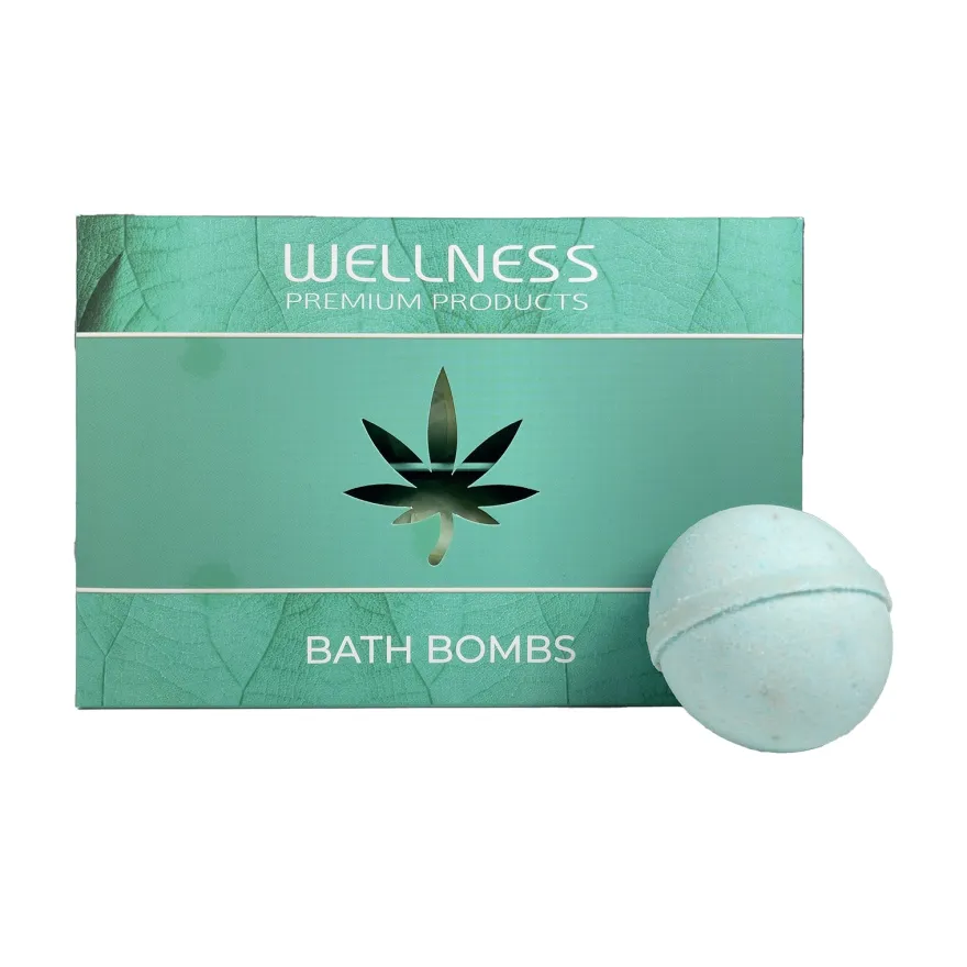 WELLNESS PREMIUM PRODUCTS niebieski zestaw kul do kąpieli 6szt