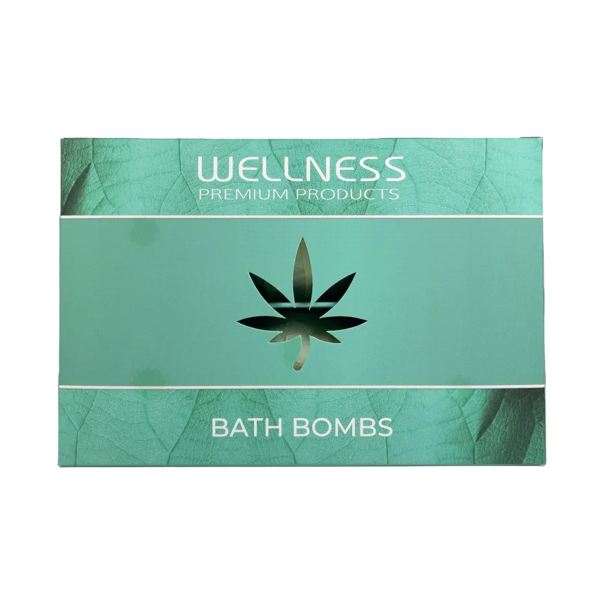 WELLNESS PREMIUM PRODUCTS niebieski zestaw kul do kąpieli 6szt