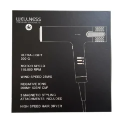 WELLNESS PREMIUM PRODUCTS suszarka do włosów 1200W