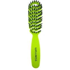 WELLNESS PREMIUM PRODUCTS szczotka do włosów płaska zielona - small