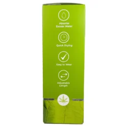 WELLNESS PREMIUM PRODUCTS Turban do włosów - zielony