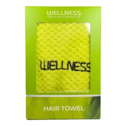WELLNESS PREMIUM PRODUCTS Turban do włosów - zielony