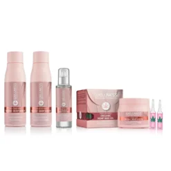WELLNESS PREMIUM PRODUCTS VolumePLEX zestaw (szampon 500ml, odżywka 500ml, maska 500ml, olejek 100ml)