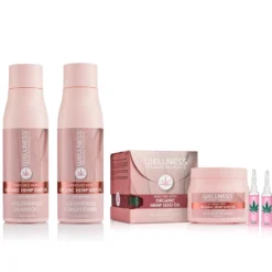 WELLNESS PREMIUM PRODUCTS VolumePLEX zestaw (szampon 500ml, odżywka 500ml, maska 500ml)