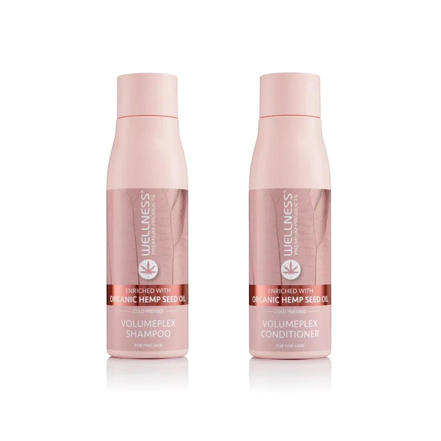 WELLNESS PREMIUM PRODUCTS VolumePLEX zestaw (szampon 500ml, odżywka 500ml)