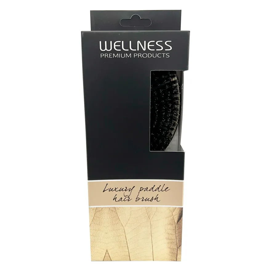 WELLNESS PREMIUM PRODUCTS Wellplex luksusowa szczotka do włosów z 100% włosiem dzika