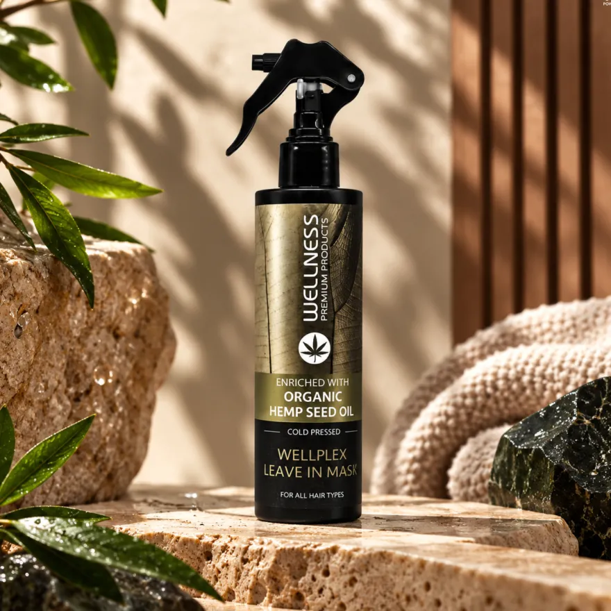 WELLNESS PREMIUM PRODUCTS Wellplex maska regenerująca bez spłukiwania do włosów łamliwych 250ml
