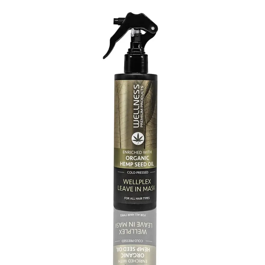 WELLNESS PREMIUM PRODUCTS Wellplex maska regenerująca bez spłukiwania do włosów łamliwych 250ml