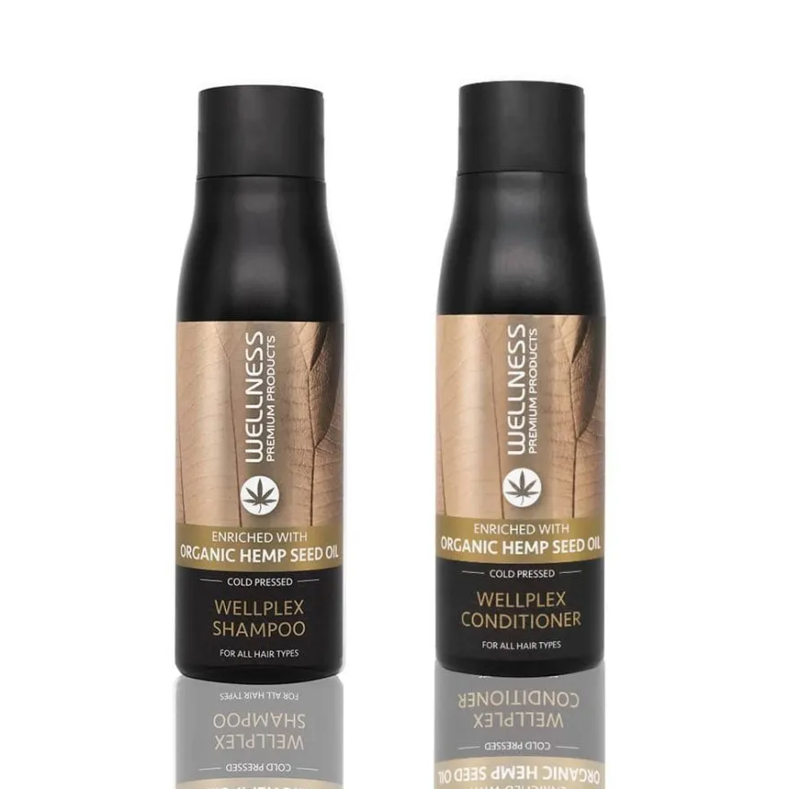 WELLNESS PREMIUM PRODUCTS Wellplex zestaw (szampon 500ml | odżywka 500ml)