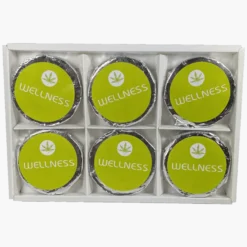 WELLNESS PREMIUM PRODUCTS zielony zestaw tabletek pod prysznic 6szt