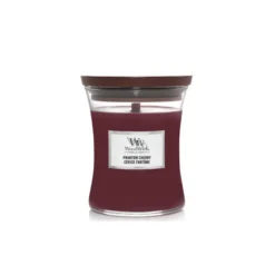 WOODWICK Phantom Cherry Świeca średnia