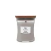 WOODWICK Vanilla & Sea Salt Świeca średnia