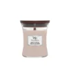 WOODWICK Vanilla & Sea Salt Świeca średnia