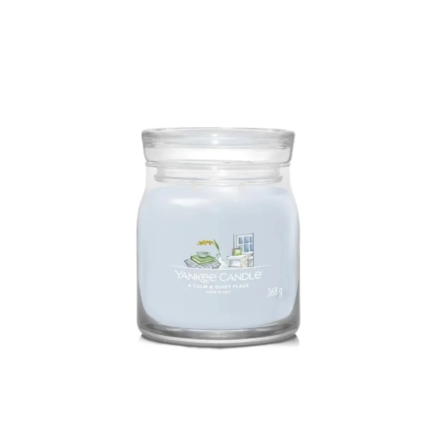 YANKEE CANDLE A Calm & Quiet Place świeca średnia