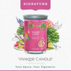 YANKEE CANDLE Art In The Park tumbler z 2 knotami