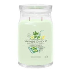 YANKEE CANDLE Cucumber Mint Cooler świeca duża