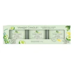 YANKEE CANDLE Cucumber Mint Cooler świece mini - 3 pack
