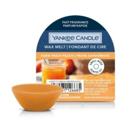YANKEE CANDLE Farm Fresh Peach wosk zapachowy