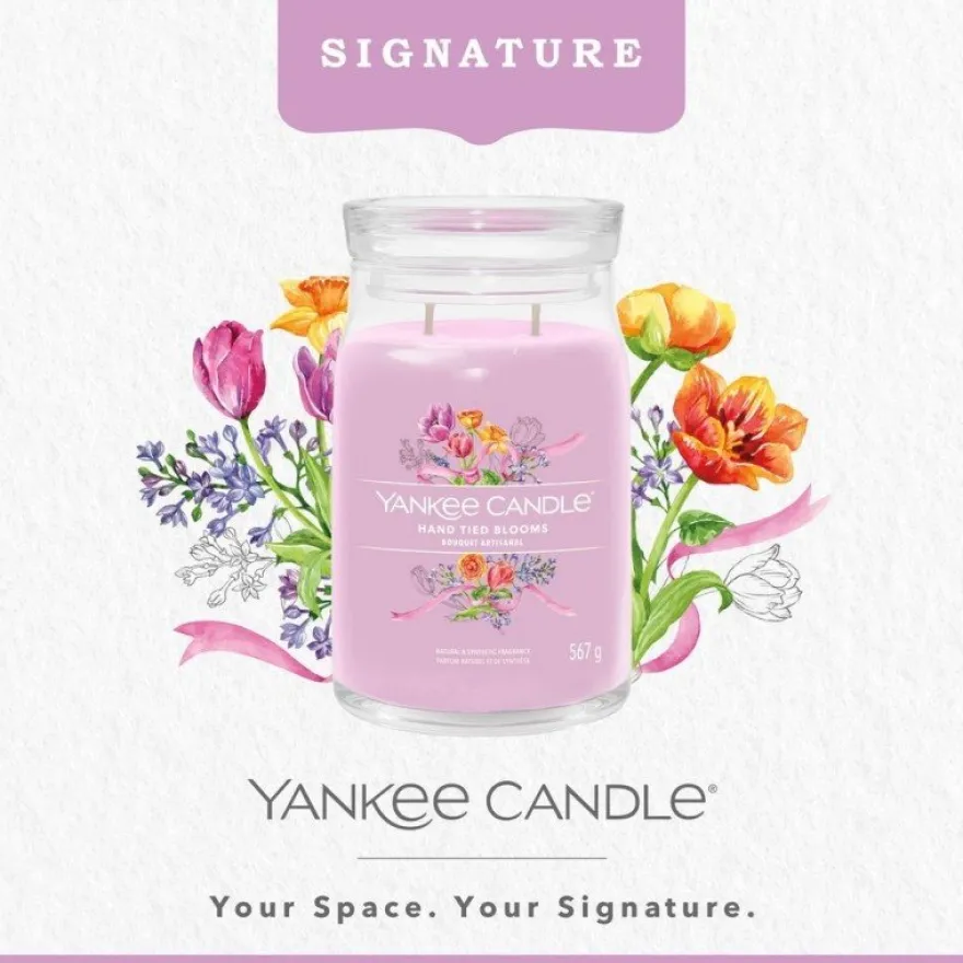 YANKEE CANDLE Hand Tied Blooms świeca duża