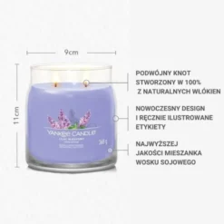 YANKEE CANDLE Lilac Blossoms świeca średnia