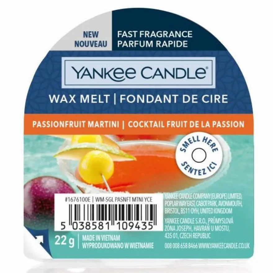 YANKEE CANDLE Passionfruit Martini wax melt wosk