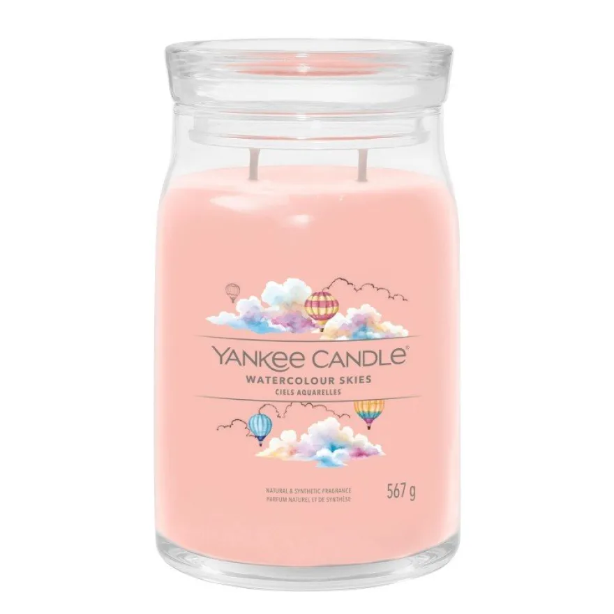 YANKEE CANDLE Watercolour Skies świeca duża