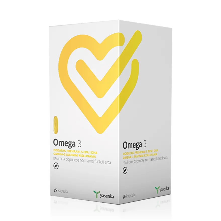 YASENKA Omega 3 suplement diety 75 kapsułek