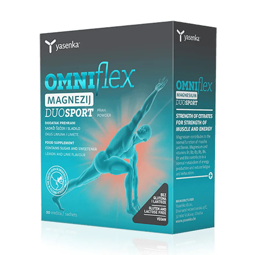 YASENKA Omniflex Magnesium Duo Sport suplement diety 20 saszetek