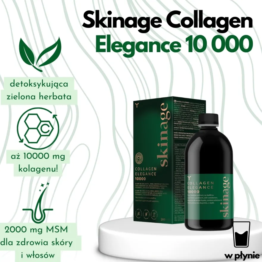 YASENKA Skinage Collagen Elegance 10.000 suplement diety 500ml