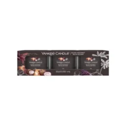 YC Black Coconut świece mini - 3 pack
